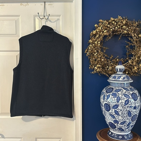 Men’s Polo Ralph Lauren Blue Brushed Fleece Full-Zip Vest Size Medium - Picture 7 of 7